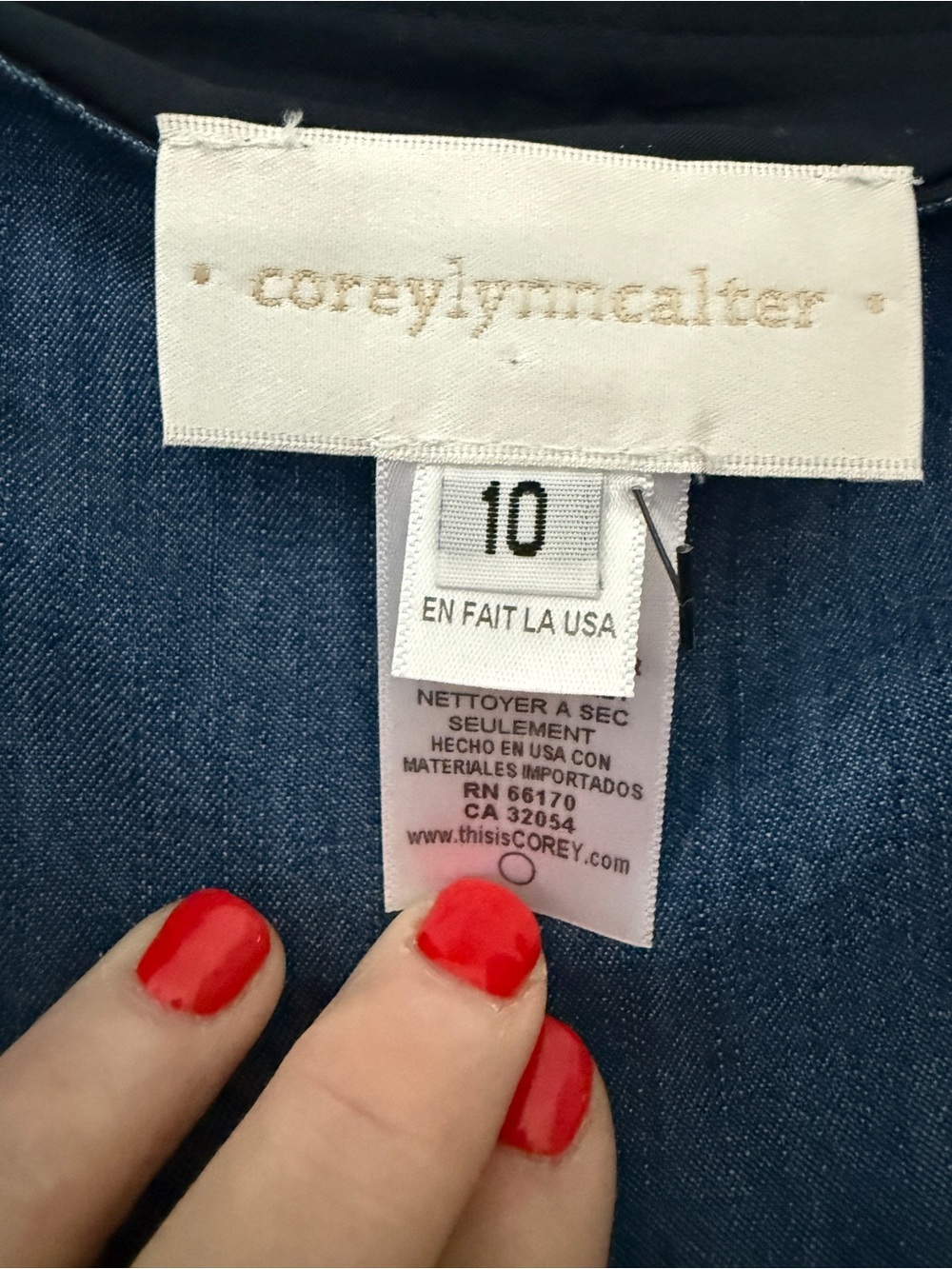 Corey Lynn Calter Chambray Lightweight Denim Drop Waist Mini Skirt Size 10 - Picture 4 of 10